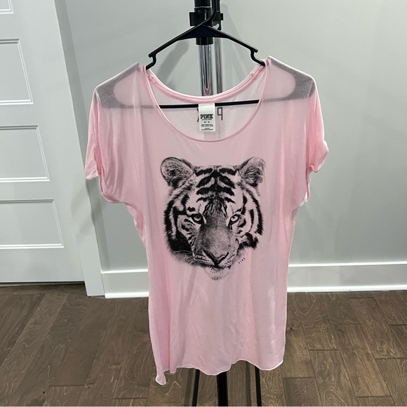 PINK Victoria's Secret Tops - PINK Tiger Tshirt